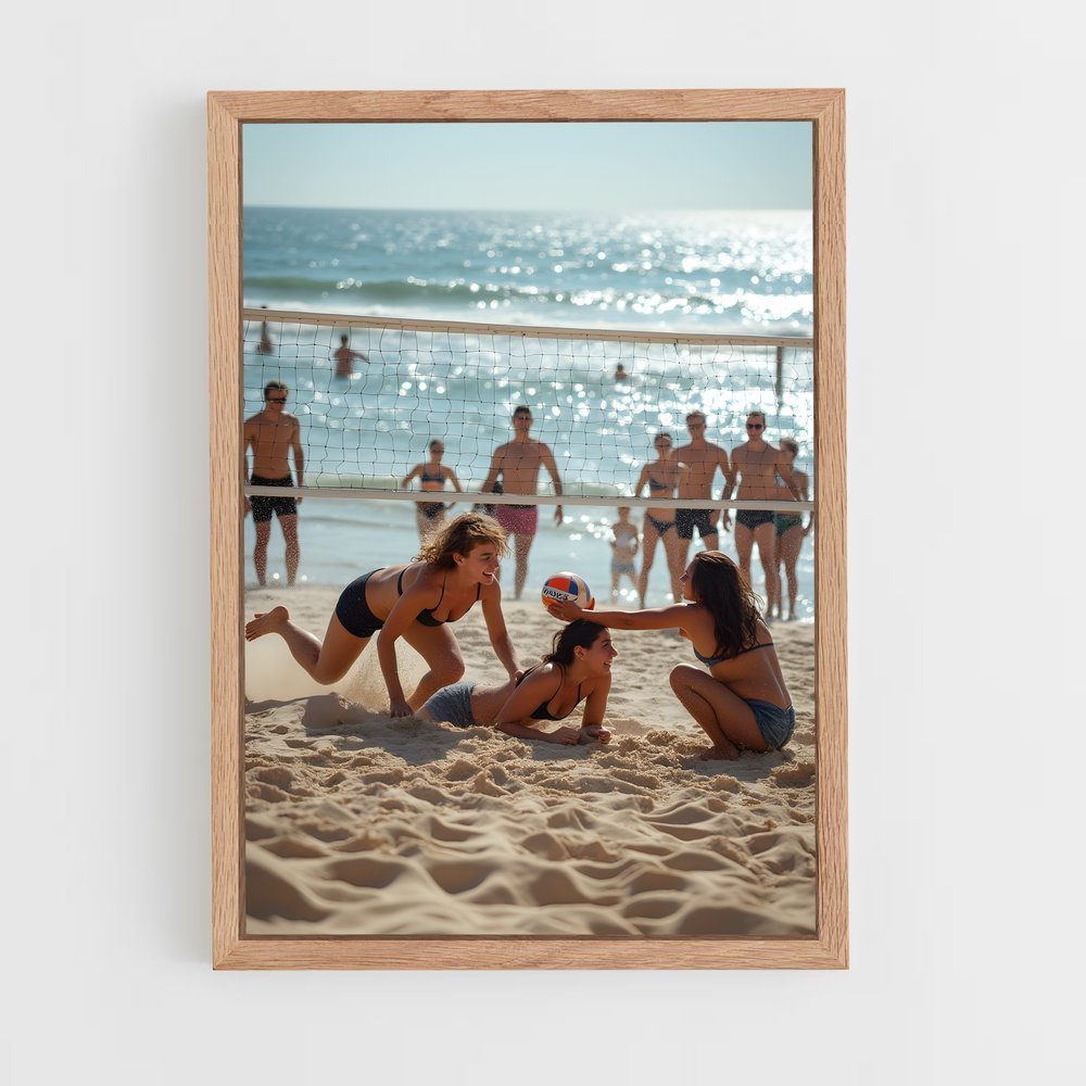 Poster Beach Volleyball Legends – affiche Beach-volley (vue 4)